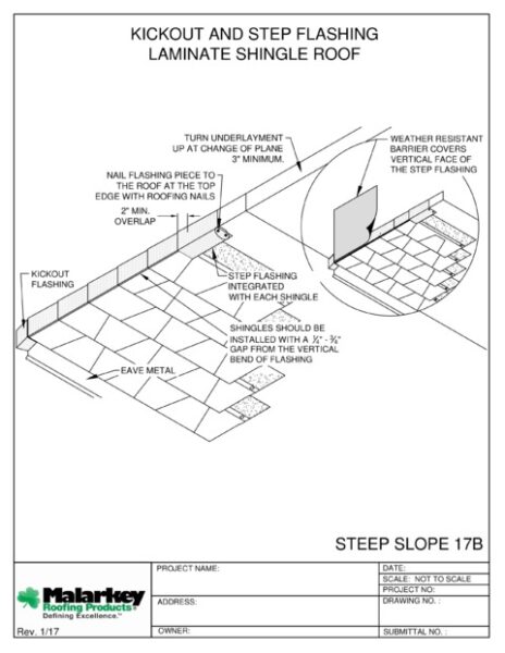 SS17B: Step Flashing Laminate Shingle Roof PDF