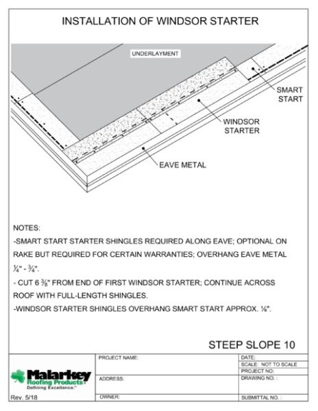 SS10: Installation of Windsor Starter PDF