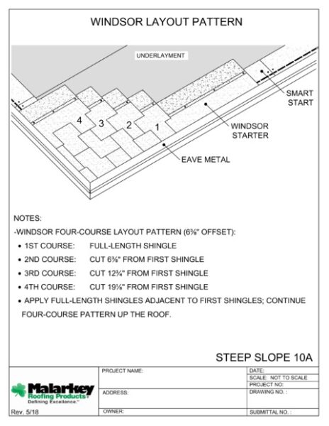 SS10A: Windsor Layout Pattern PDF
