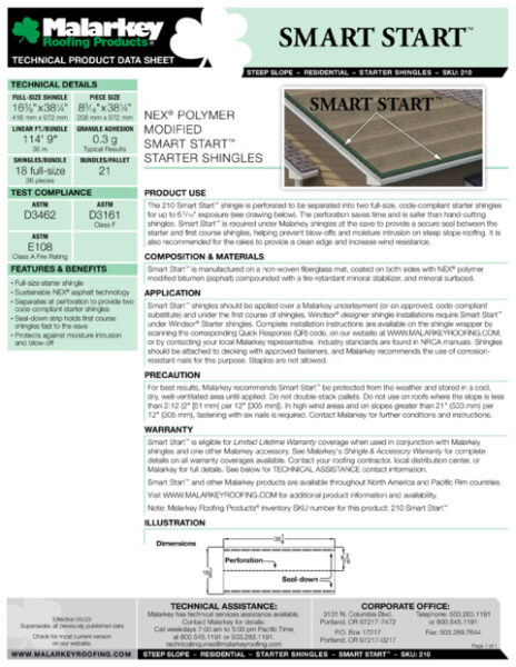 Smart Start Tech Data