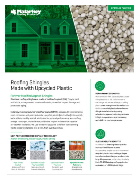 Upcycled Plastics Flyer