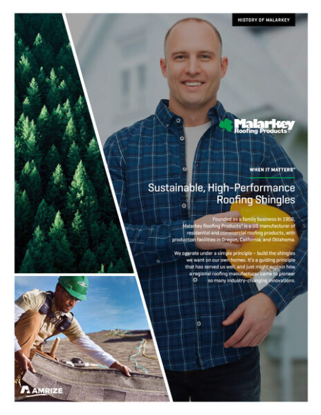 Malarkey History Brochure