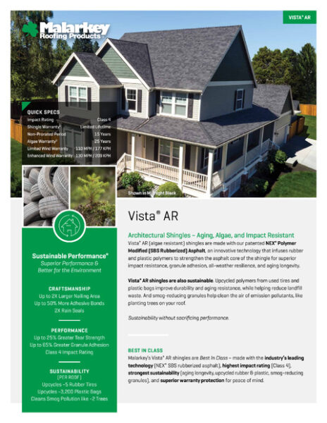 Vista AR Flyer (OR/Canada)