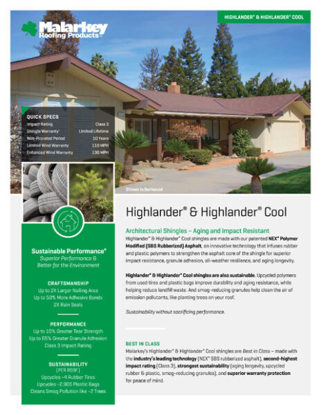 Highlander / Highlander Cool Flyer (CA)