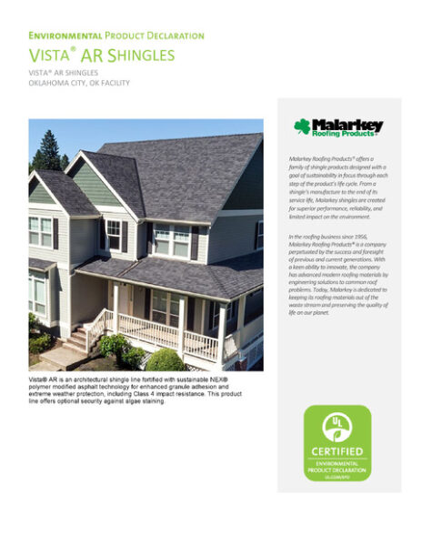 Vista AR EPD - Oklahoma City, OK